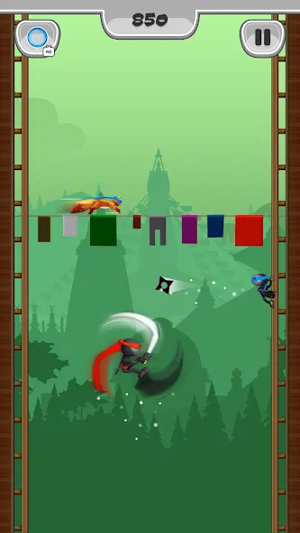 Скачать взлом NinJump — Deluxe Run (Ниндзя Лазеры)  [МОД Unlocked] — последняя версия apk на Андроид screen 5