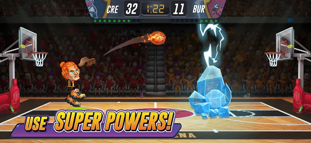 Взлом Basketball Arena: Online Game (Баскетбольная арена)  [МОД Menu] — полная версия apk на Андроид screen 2