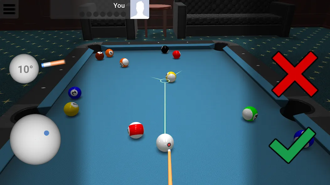 Взлом Pool Online — 8 Ball, 9 Ball (Пул Онлайн)  [МОД Mega Pack] — последняя версия apk на Андроид screen 5