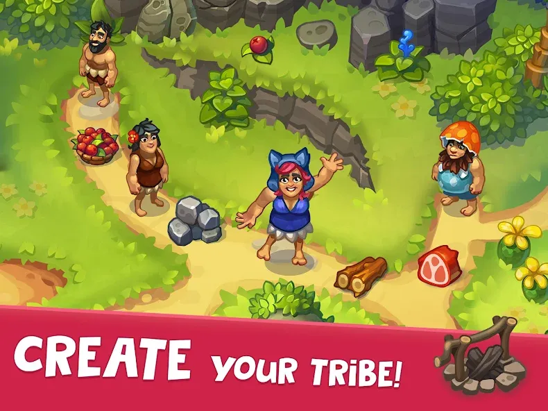 Скачать взлом Tribe Dash — Time management (Трайб Дэш)  [МОД Меню] — стабильная версия apk на Андроид screen 4