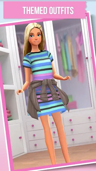 Взломанная Barbie™ Fashion Closet  [МОД Меню] — полная версия apk на Андроид screen 3