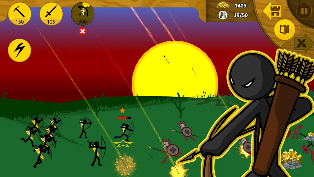 Взлом Stick War: Legacy (Стик Вар)  [МОД Много монет] — последняя версия apk на Андроид screen 3