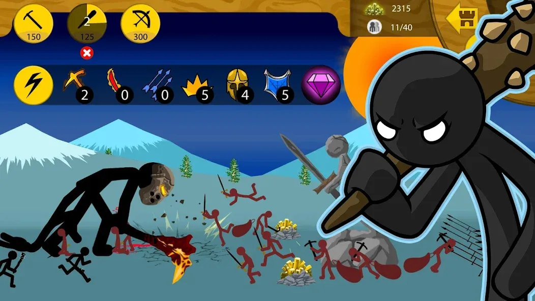 Взлом Stick War: Legacy (Стик Вар)  [МОД Много монет] — последняя версия apk на Андроид screen 5