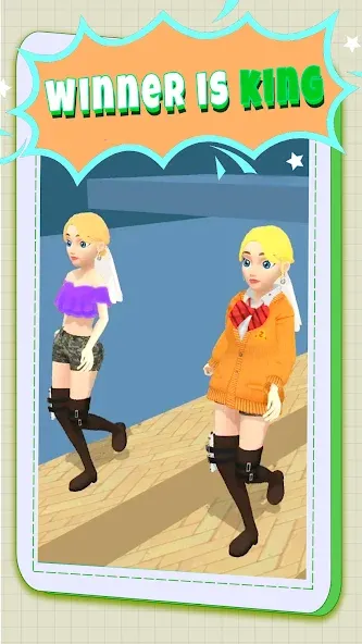 Взломанная Fashion Battle — Catwalk Queen  [МОД Unlocked] — полная версия apk на Андроид screen 4