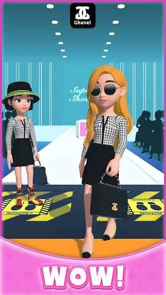 Взлом Catwalk Battle — Dress up! (Кэтволк Баттл)  [МОД Menu] — полная версия apk на Андроид screen 4