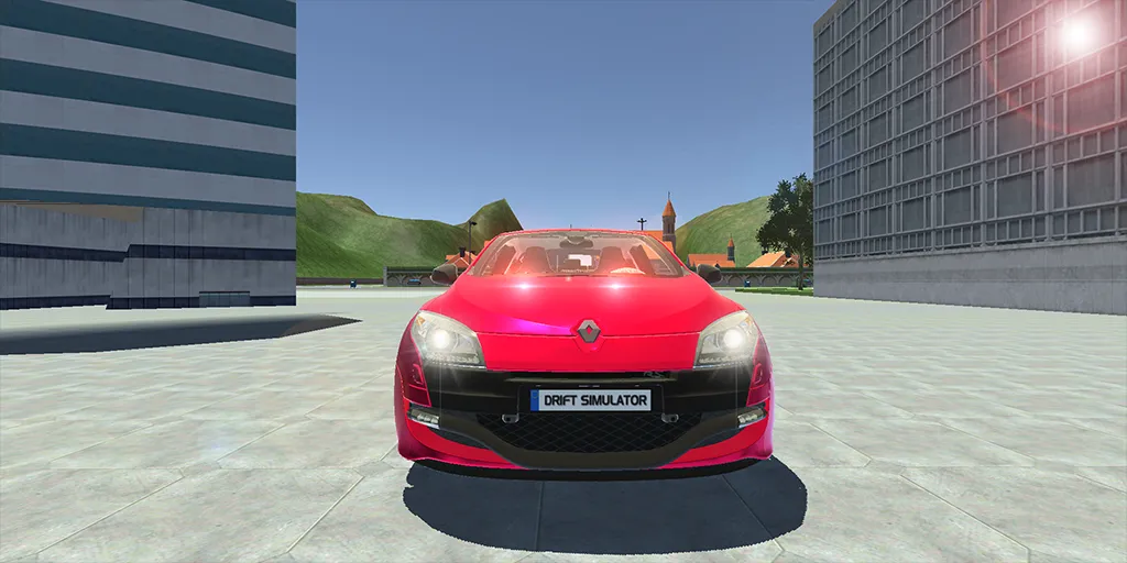 Скачать взлом Megane Drift Simulator (Мегане Дрифт Симулятор)  [МОД Menu] — полная версия apk на Андроид screen 2