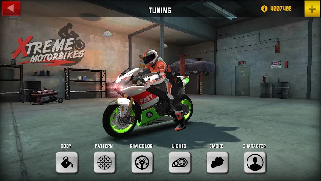 Взлом Xtreme Motorbikes (Экстрим моторбайкс)  [МОД Меню] — стабильная версия apk на Андроид screen 1