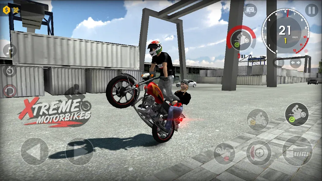 Взлом Xtreme Motorbikes (Экстрим моторбайкс)  [МОД Меню] — стабильная версия apk на Андроид screen 3