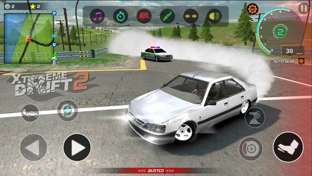 Скачать взломанную Xtreme Drift 2 (Икстрим Дрифт 2)  [МОД Menu] — последняя версия apk на Андроид screen 1