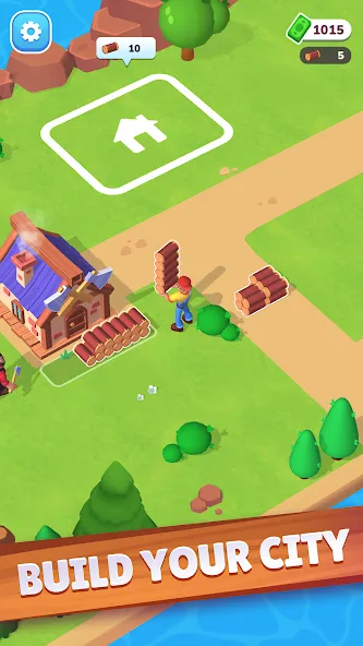 Взломанная Town Mess — Building Adventure (Таун Месс)  [МОД Много денег] — стабильная версия apk на Андроид screen 1