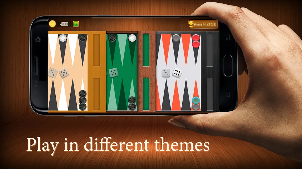 Скачать взломанную Backgammon board game — Tavla  [МОД Меню] — полная версия apk на Андроид screen 2