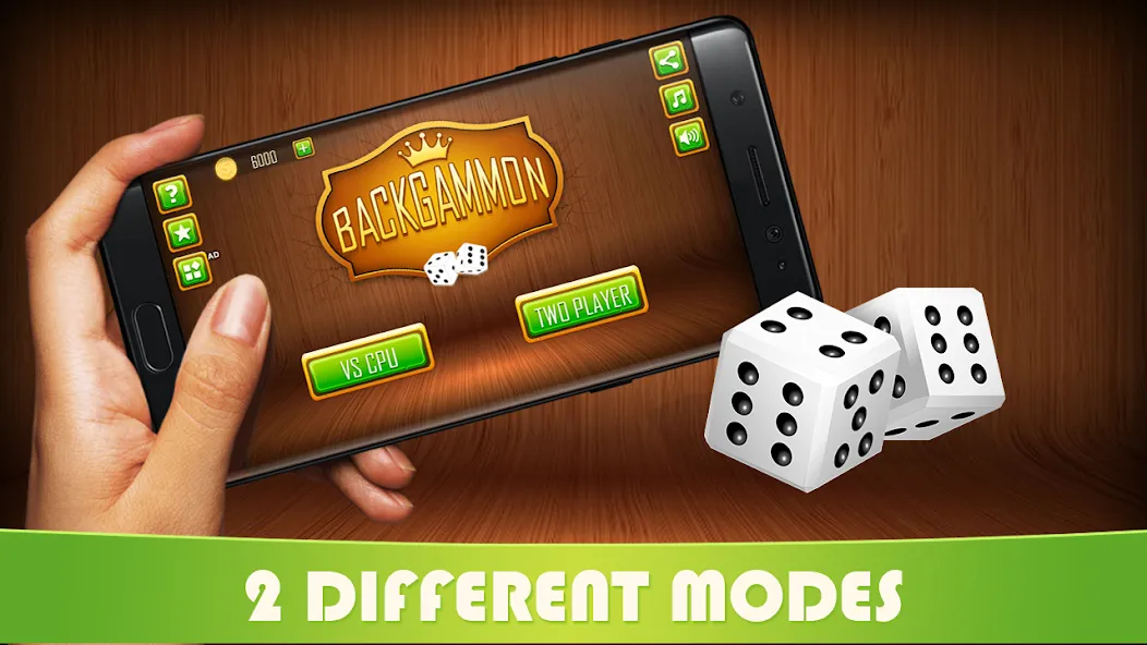 Скачать взломанную Backgammon board game — Tavla  [МОД Меню] — полная версия apk на Андроид screen 3