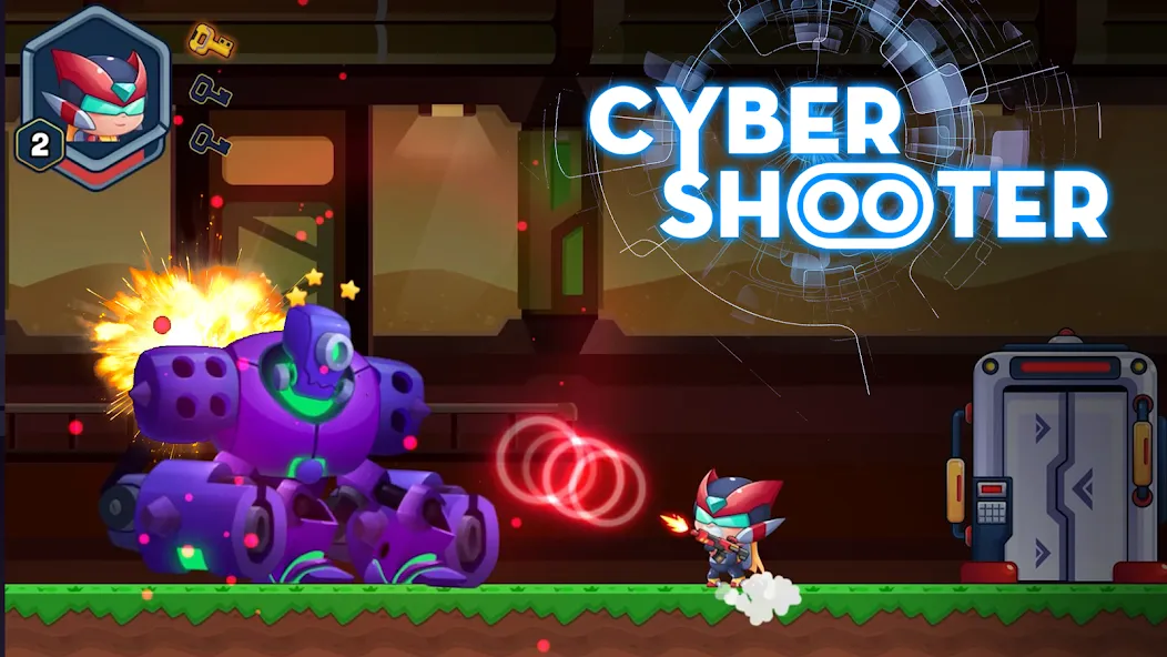 Скачать взломанную Metal Gun — Cyber Soldier (Метал Ган)  [МОД Много денег] — полная версия apk на Андроид screen 3