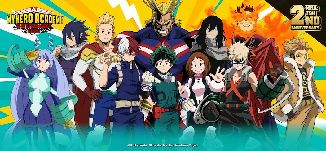 Взломанная MHA:The Strongest Hero (Эмха)  [МОД Бесконечные деньги] — стабильная версия apk на Андроид screen 1