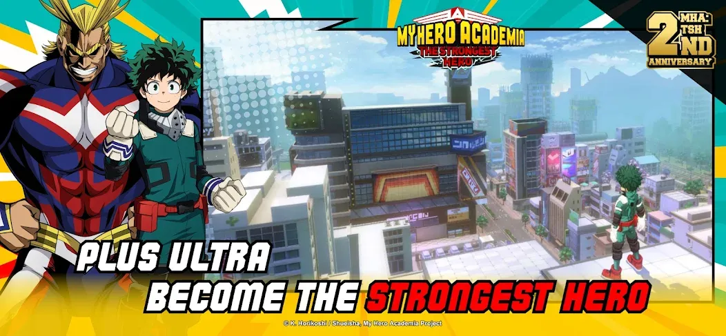 Взломанная MHA:The Strongest Hero (Эмха)  [МОД Бесконечные деньги] — стабильная версия apk на Андроид screen 2