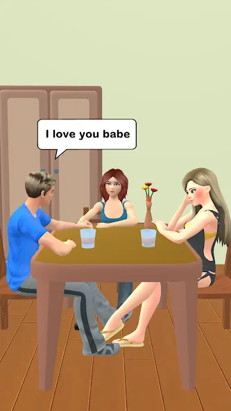 Взлом Couple Life 3D (Супл Лайф 3Д)  [МОД Mega Pack] — последняя версия apk на Андроид screen 5