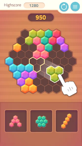 Скачать взлом Triangles & Blocks (Полиблок)  [МОД Все открыто] — полная версия apk на Андроид screen 4