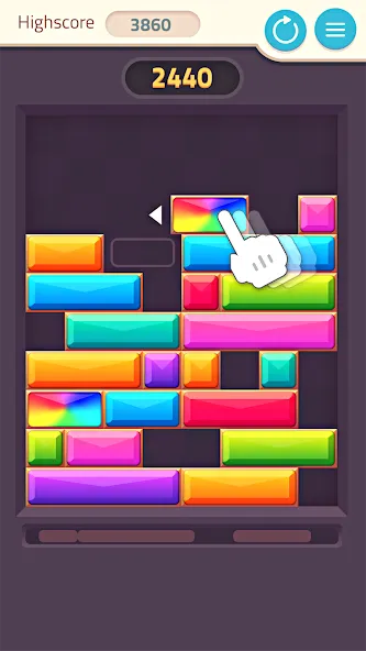 Скачать взлом Triangles & Blocks (Полиблок)  [МОД Все открыто] — полная версия apk на Андроид screen 5