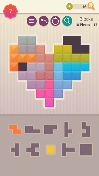 Скачать взломанную Polygrams — Tangram Puzzles (Полиграммы)  [МОД Menu] — полная версия apk на Андроид screen 3