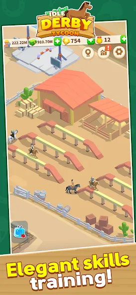 Скачать взломанную Idle Derby Tycoon (Айдл Дерби Тайкун)  [МОД Menu] — стабильная версия apk на Андроид screen 4