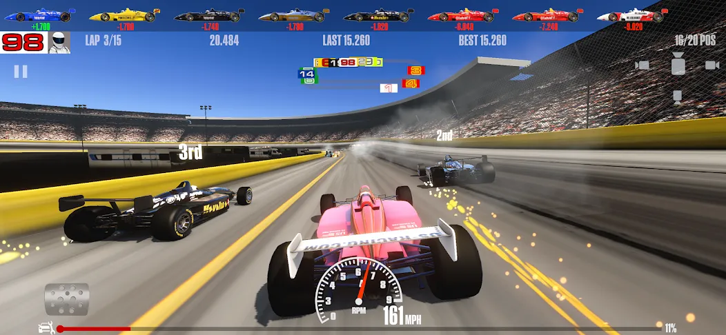 Скачать взлом Stock Car Racing (ток Кар Гонки)  [МОД Меню] — полная версия apk на Андроид screen 4