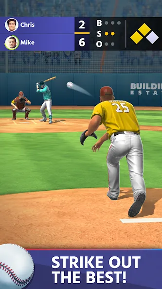 Скачать взлом Baseball: Home Run Sports Game (Бейсбол)  [МОД Много денег] — последняя версия apk на Андроид screen 3