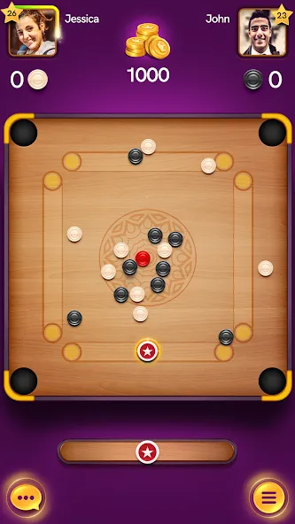 Скачать взлом Carrom Pool: Disc Game (Карром Пул)  [МОД Все открыто] — полная версия apk на Андроид screen 2