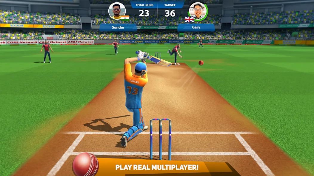 Скачать взлом Cricket League (Крикет Лига)  [МОД Много денег] — полная версия apk на Андроид screen 1