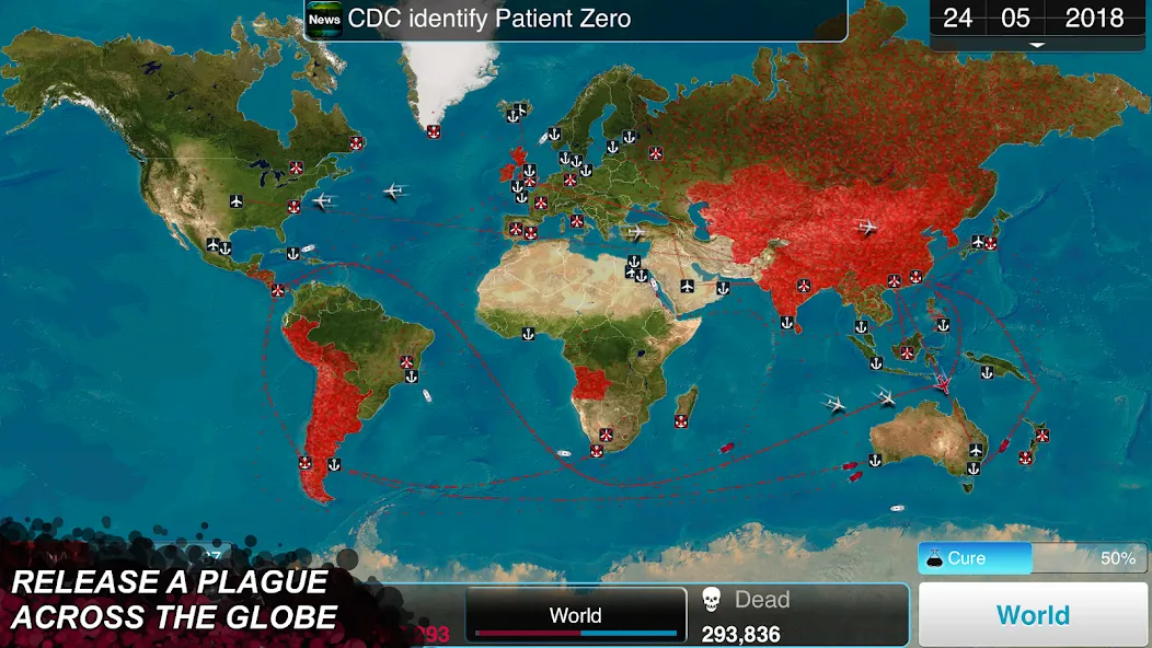 Взломанная Plague Inc.  [МОД Много монет] — стабильная версия apk на Андроид screen 2