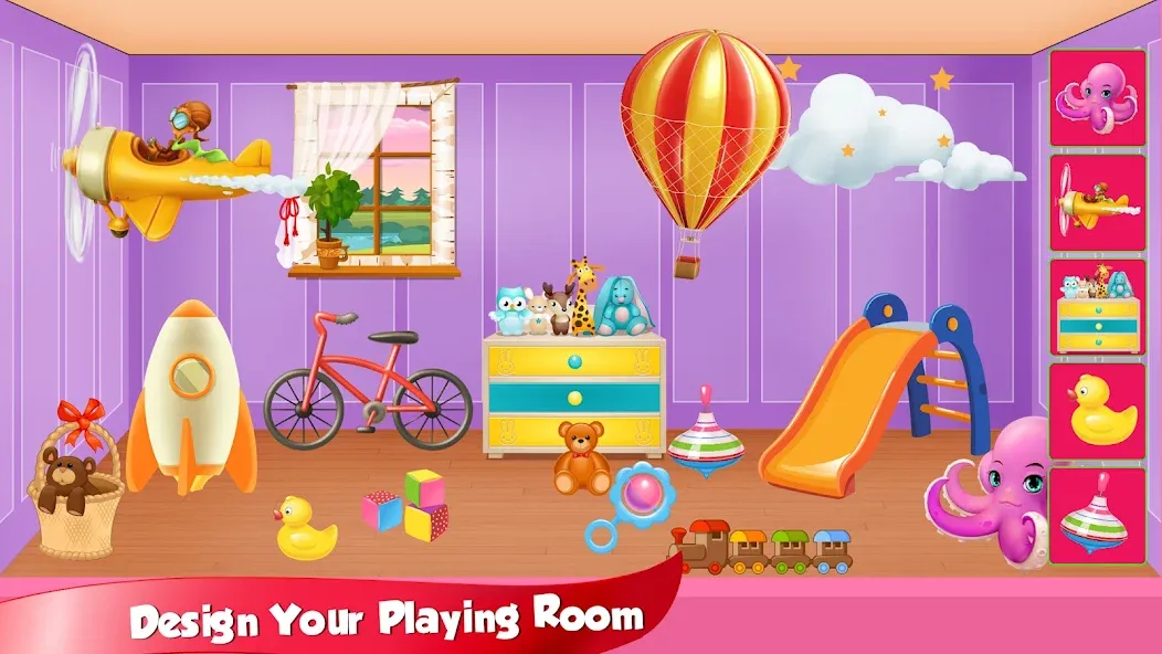 Скачать взломанную Girl Doll House Design & Clean  [МОД Все открыто] — стабильная версия apk на Андроид screen 3