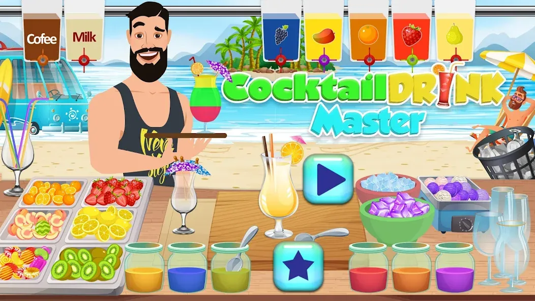 Взлом Boba cocktail:DIY recipe games  [МОД Unlimited Money] — последняя версия apk на Андроид screen 3