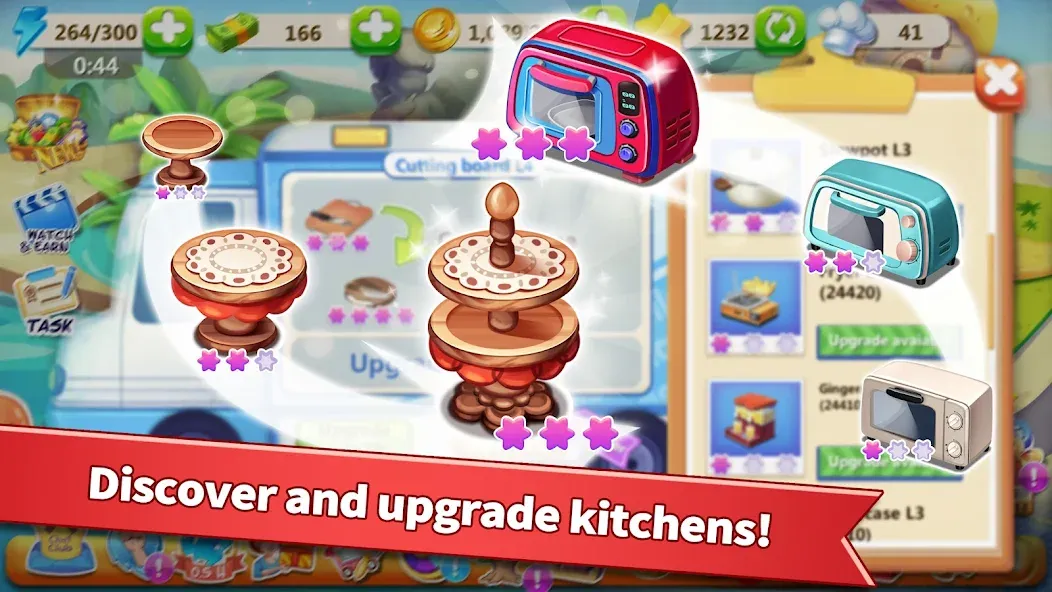 Скачать взлом Rising Super Chef — Cook Fast (Райзинг Супер Шеф)  [МОД Все открыто] — полная версия apk на Андроид screen 4