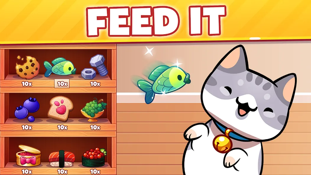 Скачать взлом Cat Game — The Cats Collector!  [МОД Все открыто] — стабильная версия apk на Андроид screen 2