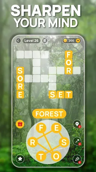 Взлом Word Scenery: Crossword (Ворд Трип)  [МОД Меню] — стабильная версия apk на Андроид screen 2