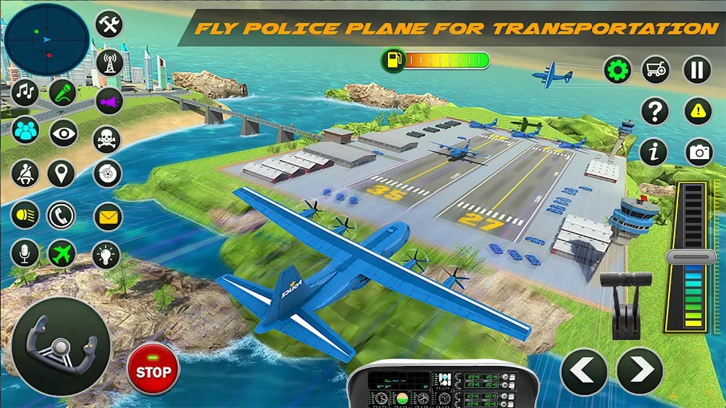 Скачать взломанную Police Game – Police Car Game  [МОД Mega Pack] — полная версия apk на Андроид screen 4