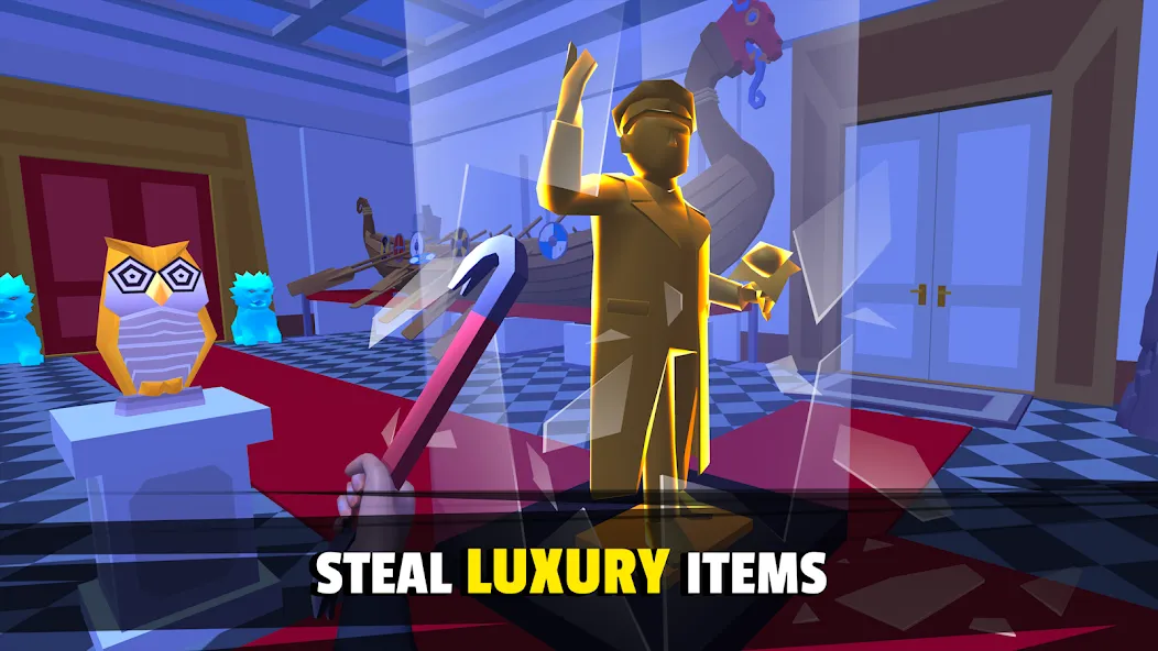 Взломанная Robbery Madness 2:Stealth game (Робери Маднесс 2)  [МОД Много монет] — последняя версия apk на Андроид screen 2