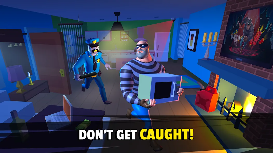 Взломанная Robbery Madness 2:Stealth game (Робери Маднесс 2)  [МОД Много монет] — последняя версия apk на Андроид screen 4