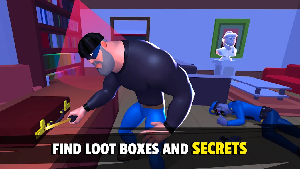 Взломанная Robbery Madness 2:Stealth game (Робери Маднесс 2)  [МОД Много монет] — последняя версия apk на Андроид screen 5