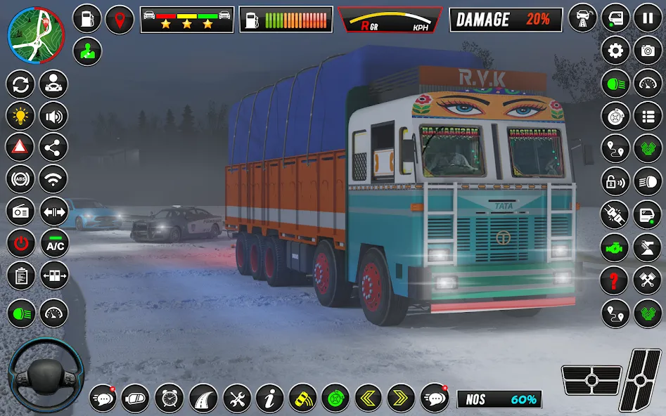 Скачать взлом Indian Truck Game 3d Truck sim (Трак Геймс Драйвинг Симулятор)  [МОД Бесконечные монеты] — стабильная версия apk на Андроид screen 1