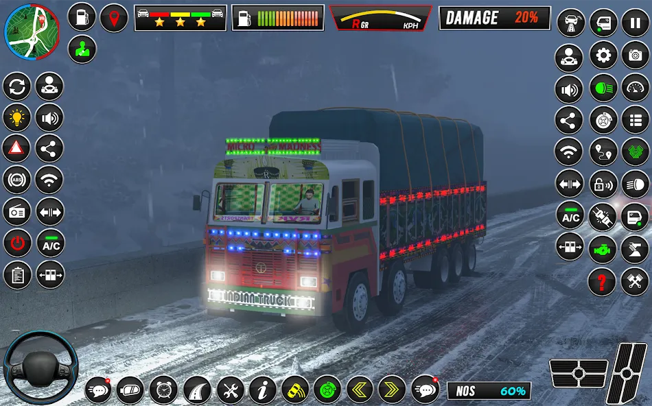 Скачать взлом Indian Truck Game 3d Truck sim (Трак Геймс Драйвинг Симулятор)  [МОД Бесконечные монеты] — стабильная версия apk на Андроид screen 2