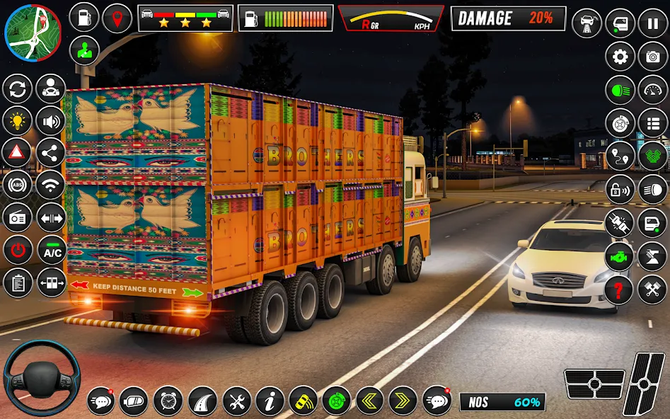 Скачать взлом Indian Truck Game 3d Truck sim (Трак Геймс Драйвинг Симулятор)  [МОД Бесконечные монеты] — стабильная версия apk на Андроид screen 4