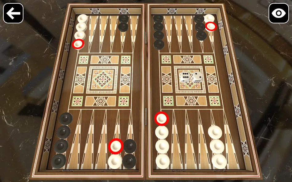 Скачать взломанную Original Backgammon  [МОД Бесконечные монеты] — стабильная версия apk на Андроид screen 1