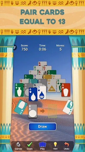 Скачать взлом Pyramid Solitaire — Card Games (Пирамида Солитер)  [МОД Много монет] — стабильная версия apk на Андроид screen 2