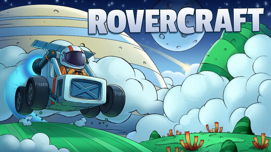 Взломанная Rovercraft:Race Your Space Car (Роверкрафт)  [МОД Unlimited Money] — последняя версия apk на Андроид screen 1