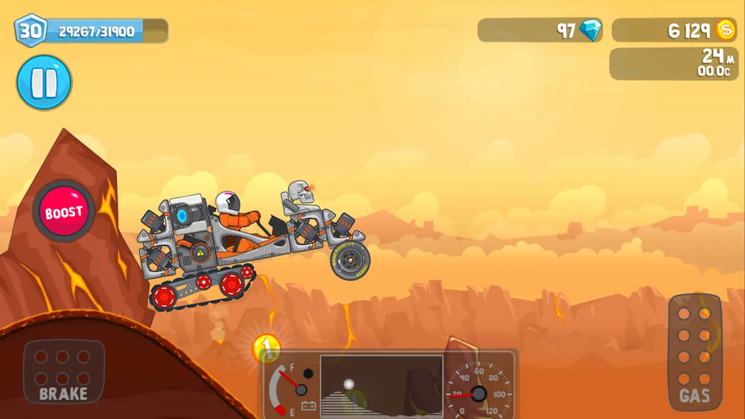 Взломанная Rovercraft:Race Your Space Car (Роверкрафт)  [МОД Unlimited Money] — последняя версия apk на Андроид screen 3