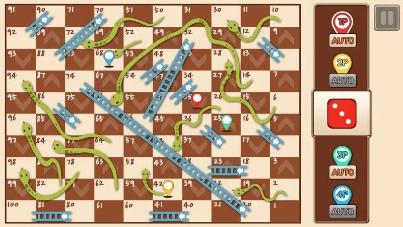 Скачать взломанную Snakes & Ladders King  [МОД Меню] — последняя версия apk на Андроид screen 1