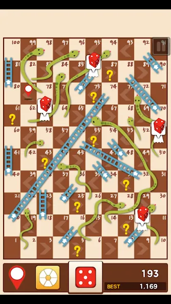 Скачать взломанную Snakes & Ladders King  [МОД Меню] — последняя версия apk на Андроид screen 5