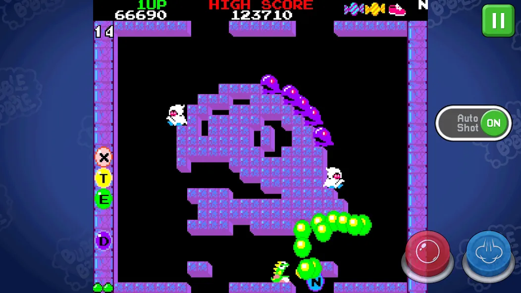 Взлом BUBBLE BOBBLE classic (БАБЛ БОББЛ классика)  [МОД Unlimited Money] — полная версия apk на Андроид screen 4