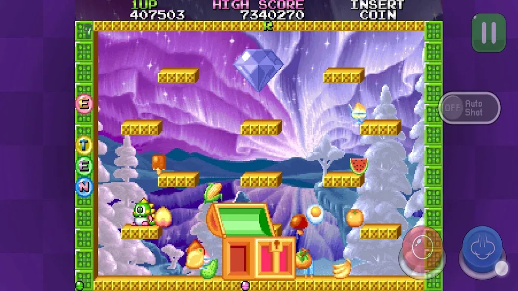 Скачать взломанную Bubble Bobble 2 classic (Бабл Бобл 2 классик)  [МОД Unlocked] — полная версия apk на Андроид screen 4