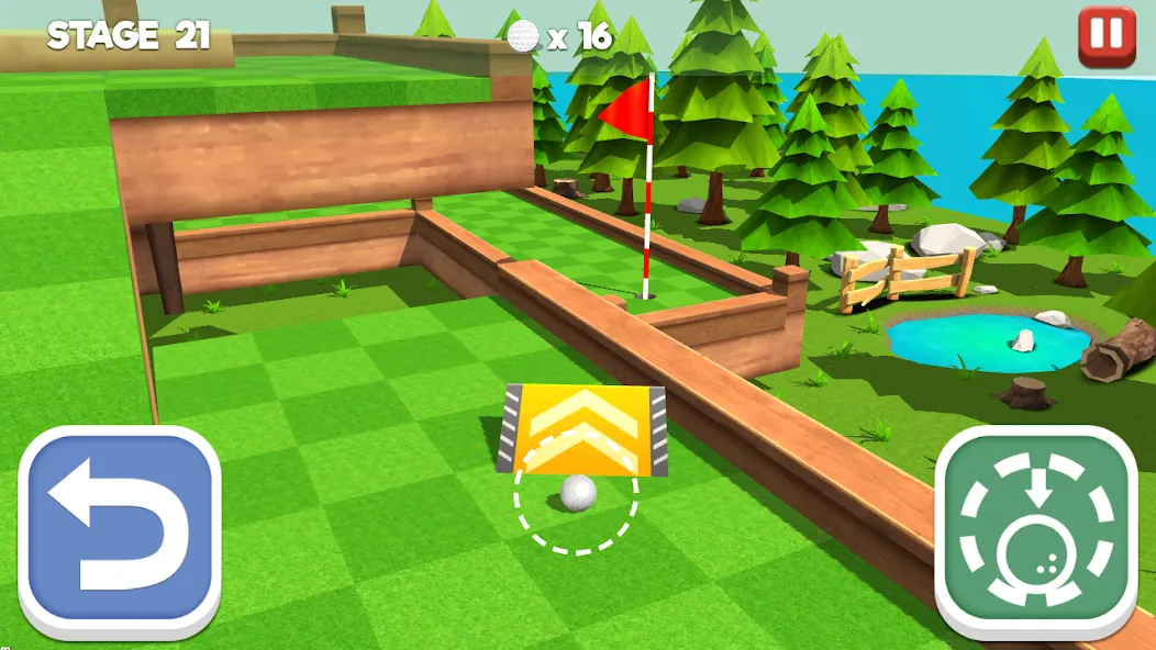 Взломанная Putting Golf King  [МОД Mega Pack] — полная версия apk на Андроид screen 3